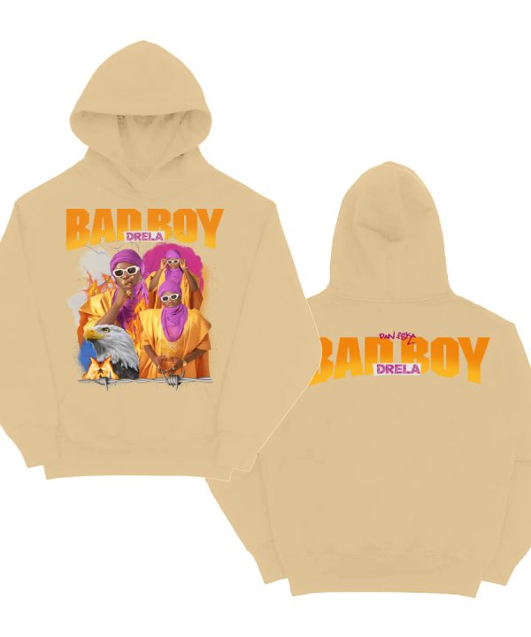 DRELA BADBOY TAN EAGLE HOODIE