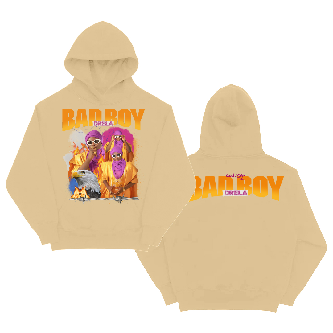 DRELA BADBOY TAN EAGLE HOODIE
