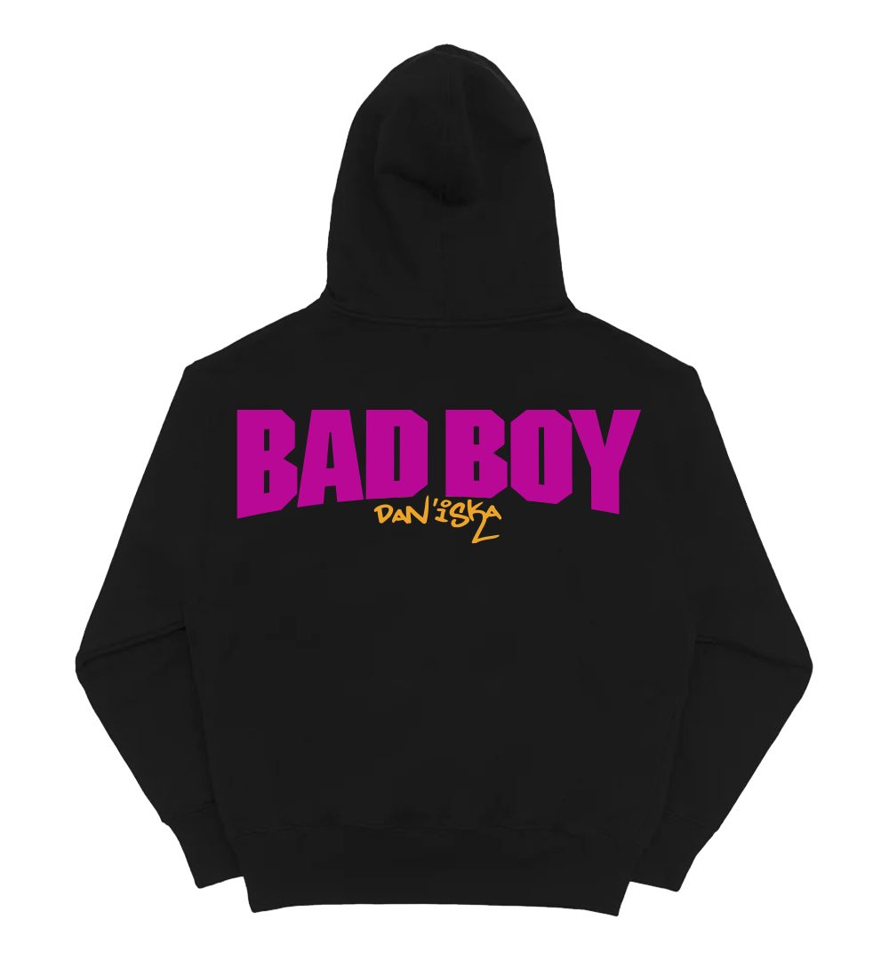 DRELA BADBOY BLACK HOODIE - Image 2