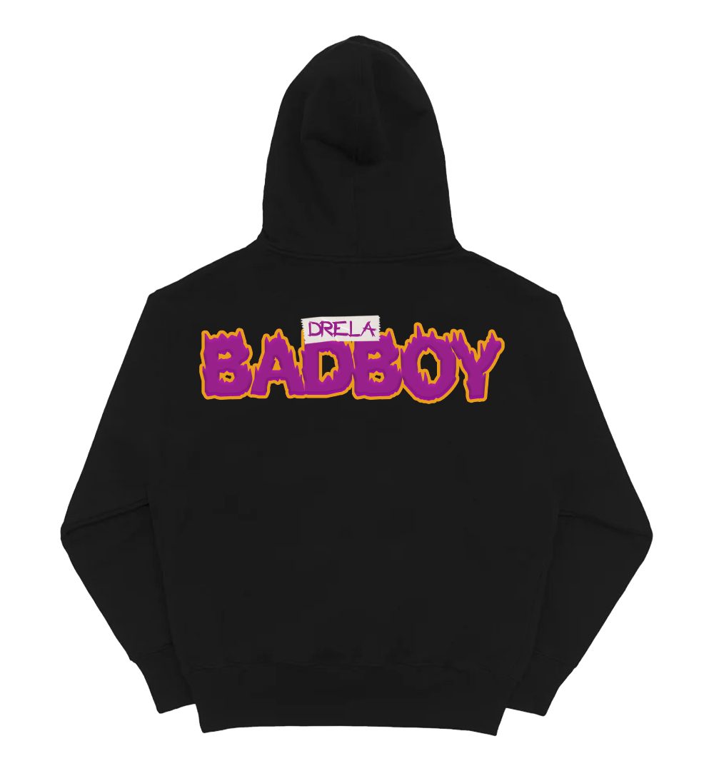 DRELA BADBOY BLACK LIONS HOODIE - Image 2