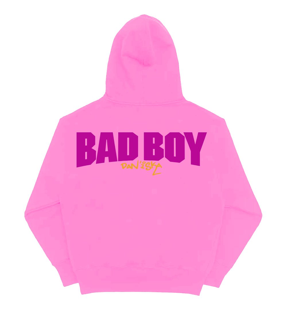 DRELA BADBOY PINK HOODIE - Image 3