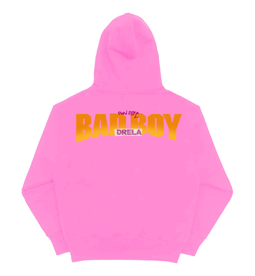 DRELA BADBOY PINK EAGLE HOODIE - Image 3