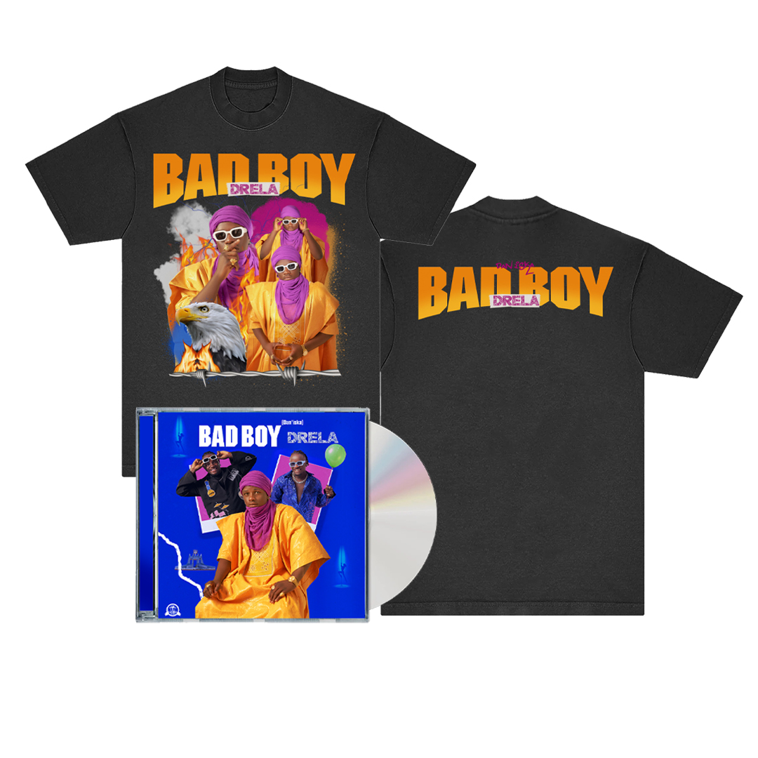 DRELA BADBOY 3 BLACK W/CD