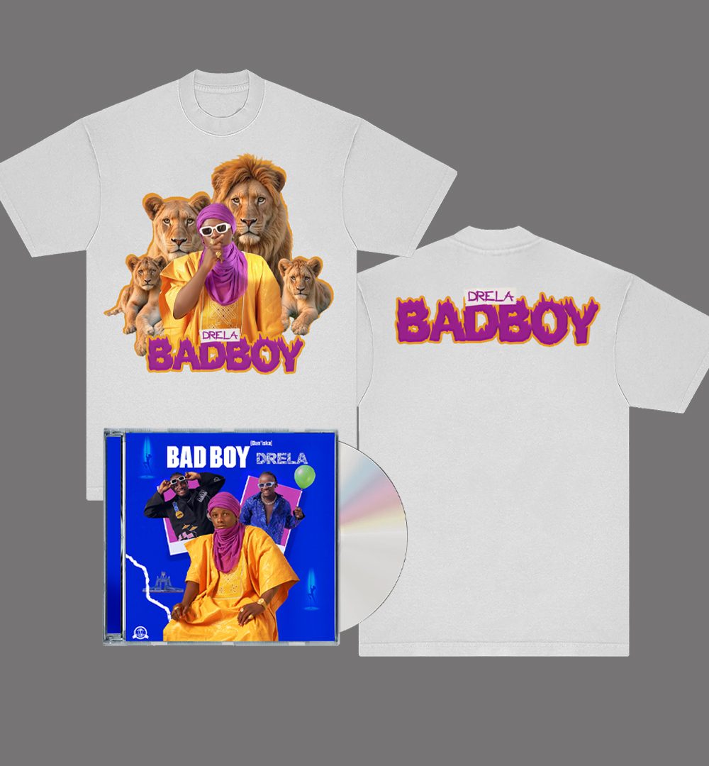 DRELA BADBOY LIONS WHITE W/CD