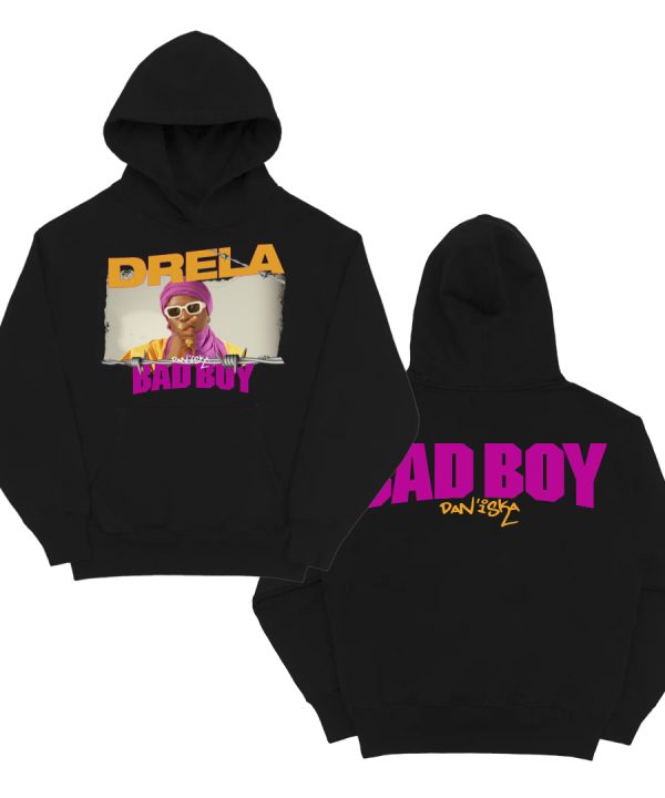 DRELA BADBOY BLACK HOODIE