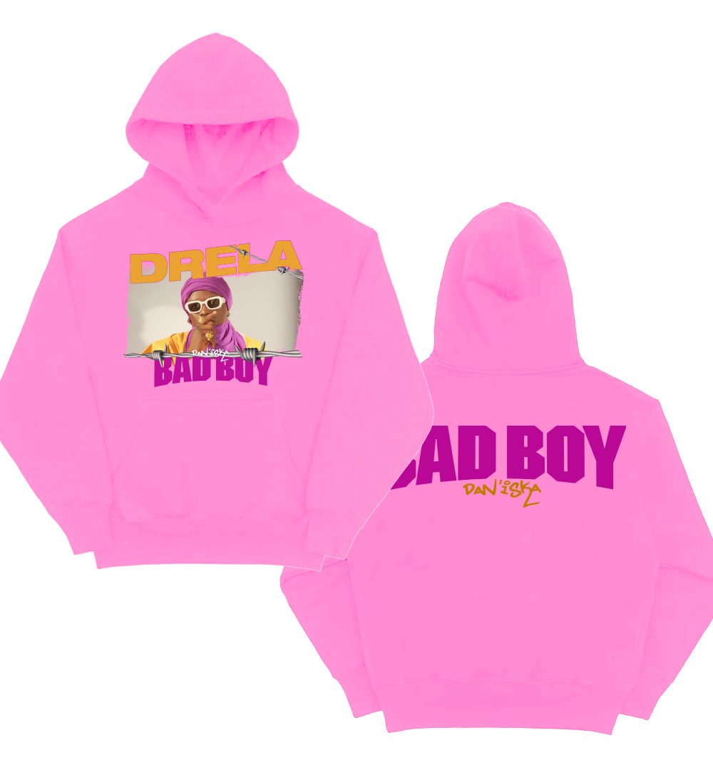 DRELA BADBOY PINK HOODIE