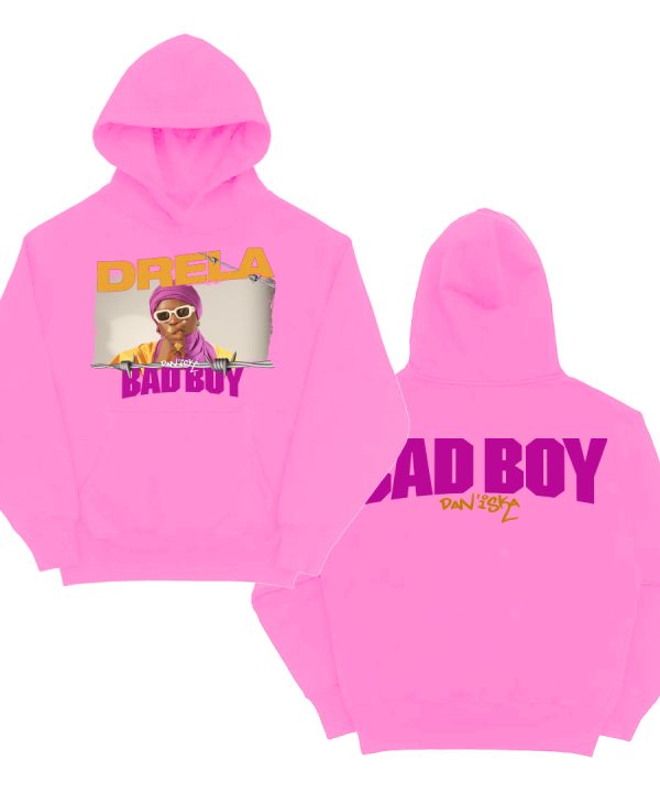 DRELA BADBOY PINK HOODIE