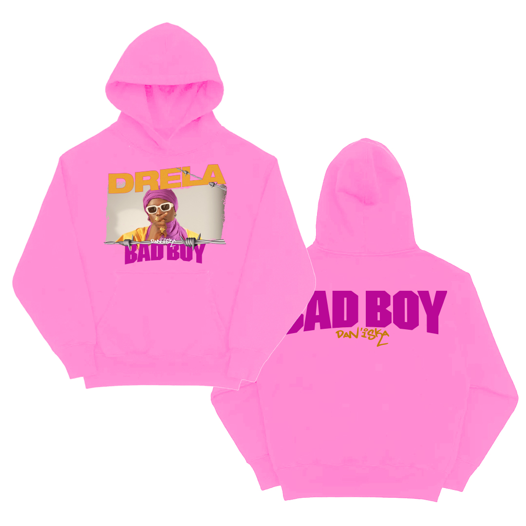 DRELA BADBOY PINK HOODIE